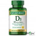 Nature's Bounty Vitamin D3 2000 IU (50 mcg) - 240 капсул